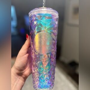 Starbucks Purple Geometric Tumbler